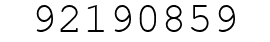 Number 92190859.