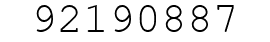 Number 92190887.