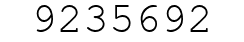 Number 9235692.