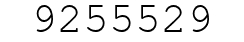 Number 9255529.