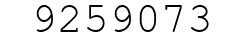 Number 9259073.