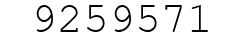 Number 9259571.