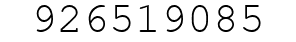 Number 926519085.