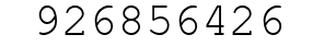 Number 926856426.