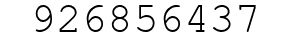 Number 926856437.