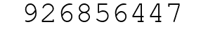 Number 926856447.
