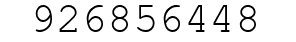 Number 926856448.