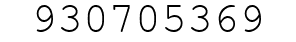 Number 930705369.
