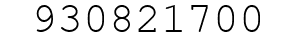 Number 930821700.