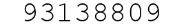 Number 93138809.