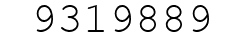 Number 9319889.