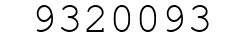 Number 9320093.