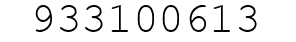 Number 933100613.