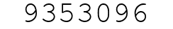 Number 9353096.