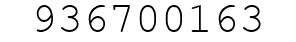 Number 936700163.