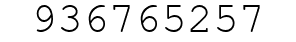 Number 936765257.