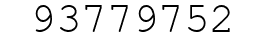 Number 93779752.