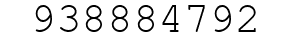 Number 938884792.