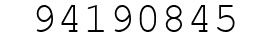 Number 94190845.