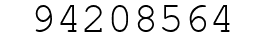 Number 94208564.
