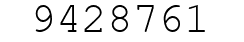 Number 9428761.