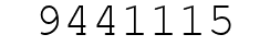 Number 9441115.