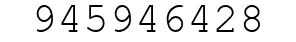 Number 945946428.