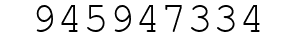 Number 945947334.
