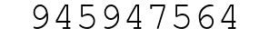 Number 945947564.