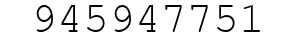 Number 945947751.