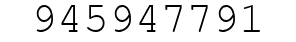 Number 945947791.