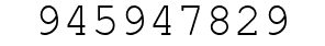 Number 945947829.