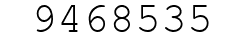 Number 9468535.
