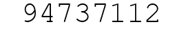 Number 94737112.