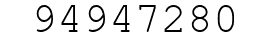 Number 94947280.