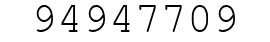 Number 94947709.