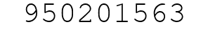 Number 950201563.