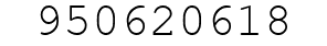 Number 950620618.