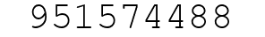Number 951574488.