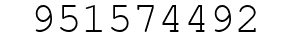 Number 951574492.