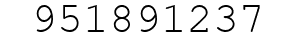 Number 951891237.