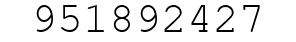 Number 951892427.