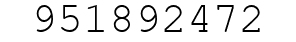 Number 951892472.