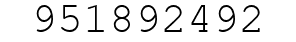 Number 951892492.