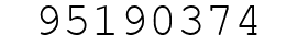 Number 95190374.
