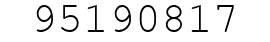 Number 95190817.
