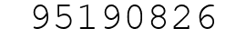 Number 95190826.