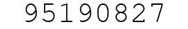 Number 95190827.