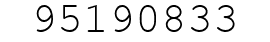 Number 95190833.