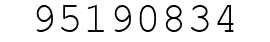 Number 95190834.